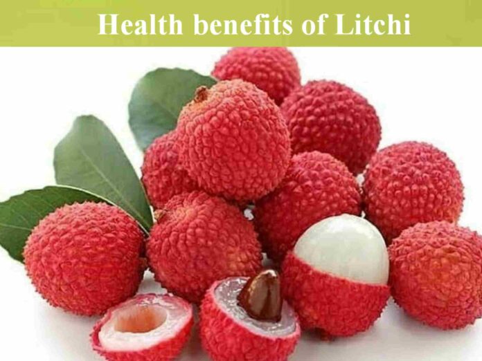 Litchi fruit in telugu