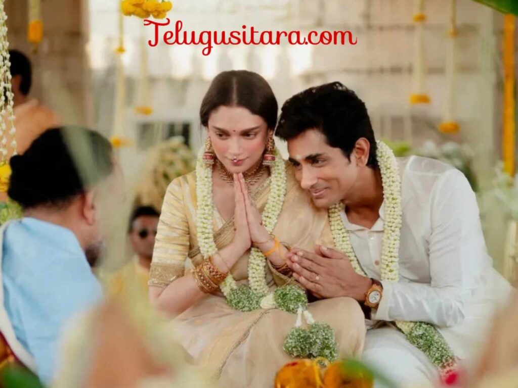 Aditi rao hydari and sidharth marriage photos1