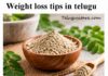 Weight loss tips in telugu : ఈ పొడి తో మీ బరువును తగ్గించుకోండి Weight loss tips in telugu
